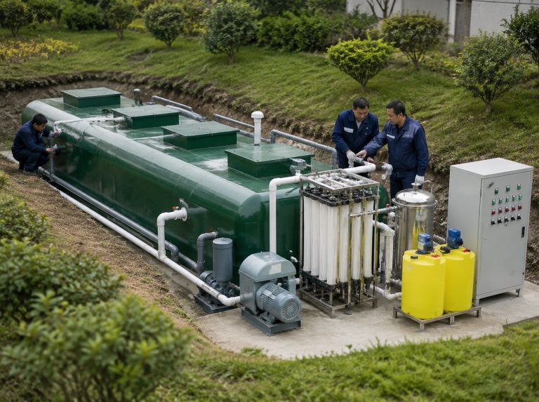 呼中区地埋式AAO/MBR生活污水处理设备